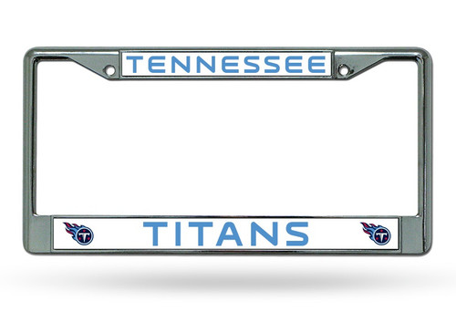 Tennessee Titans License Plate Frame Chrome