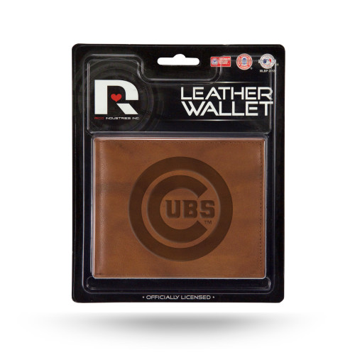 Chicago Cubs Wallet Billfold Leather Embossed