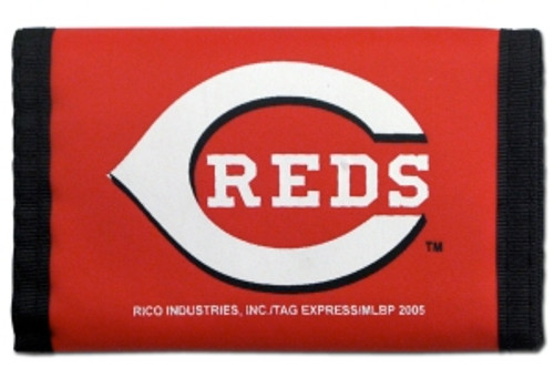 Cincinnati Reds Wallet Nylon Trifold