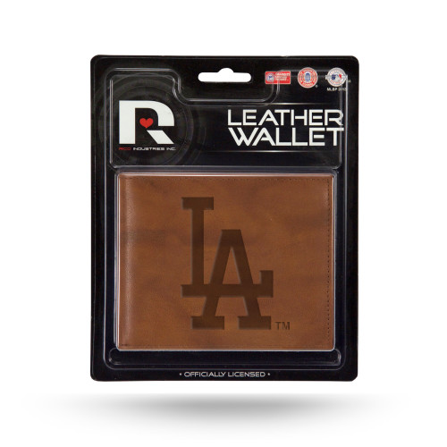 Los Angeles Dodgers Wallet Billfold Leather Embossed