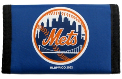 New York Mets Wallet Nylon Trifold