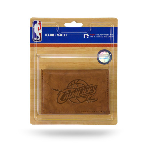 Cleveland Cavaliers Wallet Trifold Leather Embossed