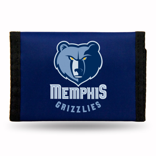 Memphis Grizzlies Wallet Nylon Trifold