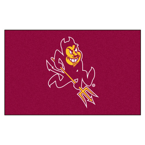 Arizona State University - Arizona State Sun Devils Ulti-Mat Sparky Logo Maroon