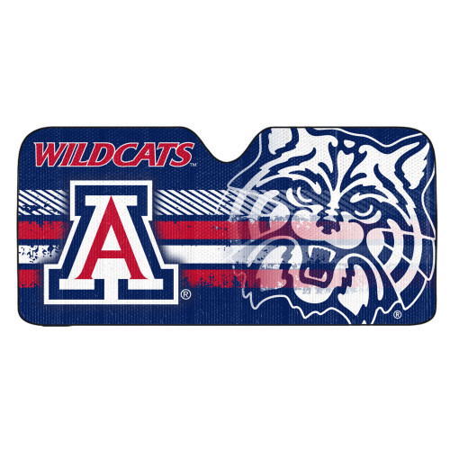 University of Arizona - Arizona Wildcats Auto Shade Primary Logo, Alternate Logo and Wordmark Blue