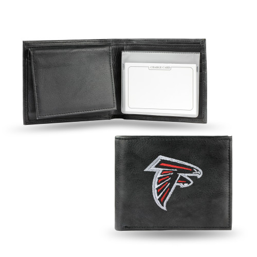 Atlanta Falcons Embroidered Leather Billfold