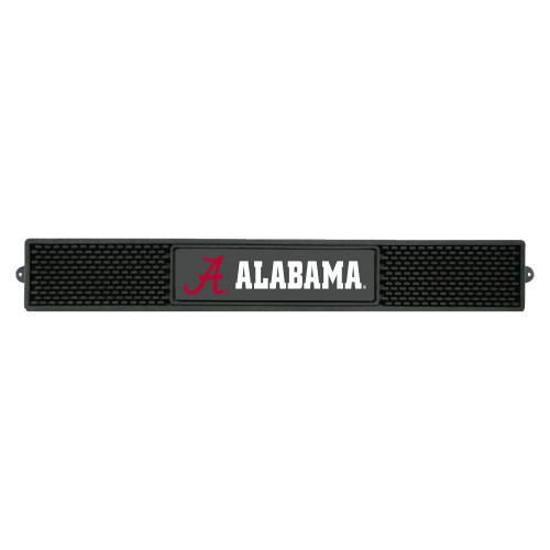 University of Alabama - Alabama Crimson Tide Drink Mat A Primary Logo Black