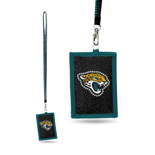 Jacksonville Jaguars Wallet Beaded Lanyard Style