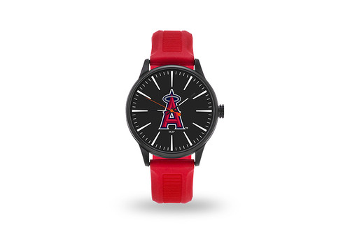 Los Angeles Angels Watch Men's Cheer Style with Red Watch Band