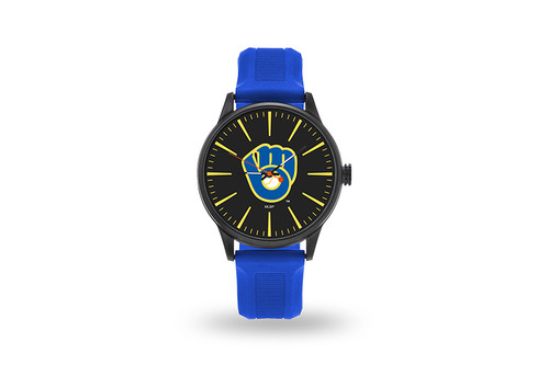Milwaukee Brewers Watch Men's Cheer Style with Royal Watch Band