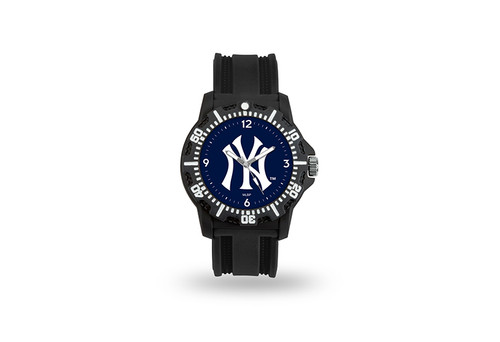 New York Yankees Watch Men's Model 3 Style with Black Band