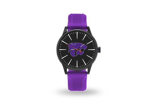 Kansas State Wildcats Watch Men's Cheer Style with Purple Watch Band