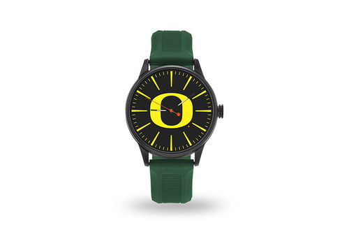 Oregon Ducks Watch Men's Cheer Style with Green Watch Band