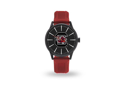 South Carolina Gamecocks Watch Men's Cheer Style with Maroon Watch Band