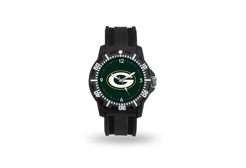 Green Bay Packers Watch Men's Model 3 Style with Black Band