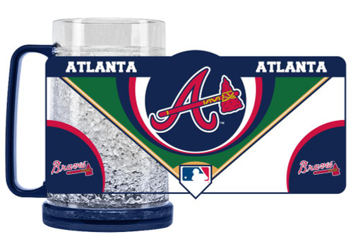 Atlanta Braves Mug Crystal Freezer Style