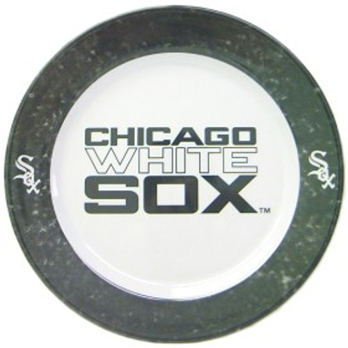 Chicago White Sox 4 Piece Dinner Plate Set