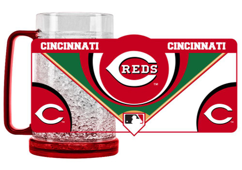 Cincinnati Reds Mug Crystal Freezer Style