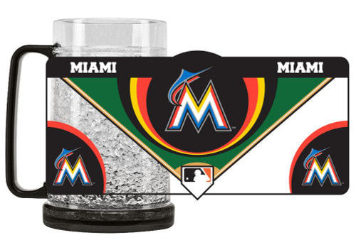 Miami Marlins Mug Crystal Freezer Style