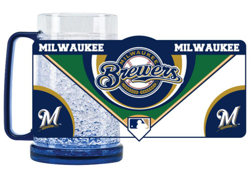 Milwaukee Brewers Mug Crystal Freezer Style