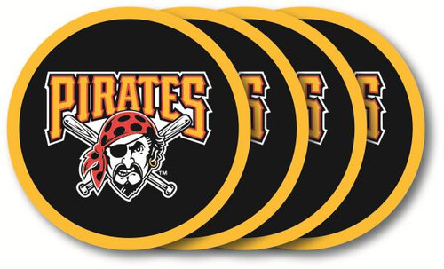 Pittsburgh Pirates Coaster Set - 4 Pack