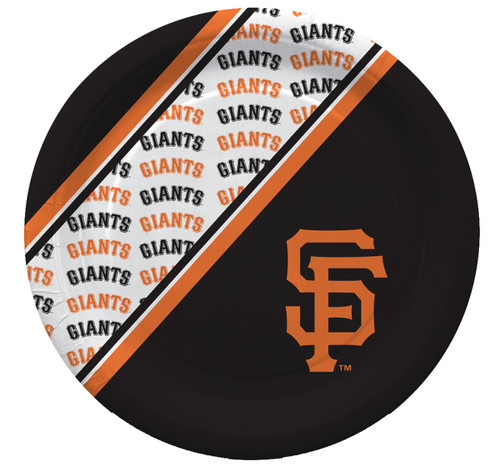 San Francisco Giants Disposable Paper Plate - 20 Pk