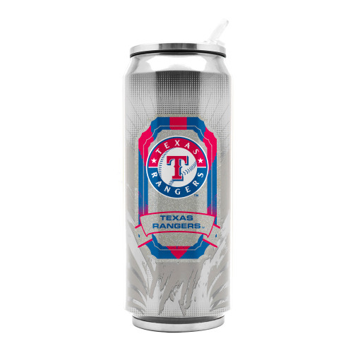 Texas Rangers Thermo Can Stainless Steel 16.9oz