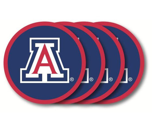 Arizona Wildcats Coaster Set - 4 Pack