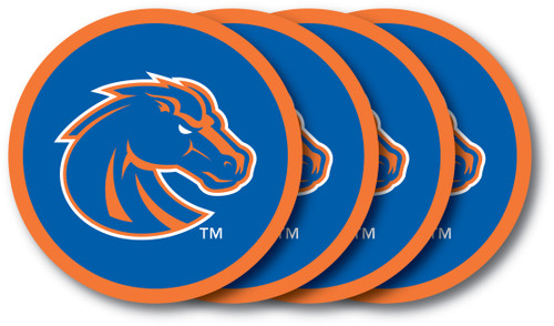 Boise State Broncos Coaster Set 4-Pk.