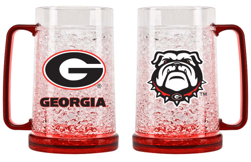 Georgia Bulldogs Crystal Freezer Mug
