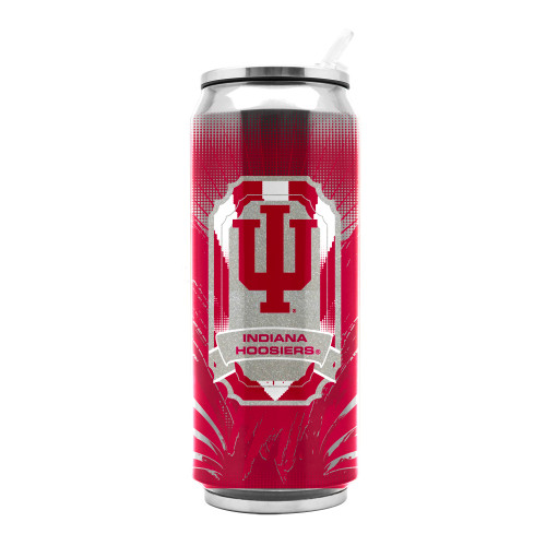 Indiana Hoosiers Stainless Steel Thermo Can - 16.9 ounces