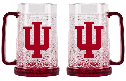 Indiana Hoosiers Crystal Freezer Mug