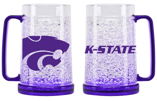 Kansas State Wildcats Crystal Freezer Mug
