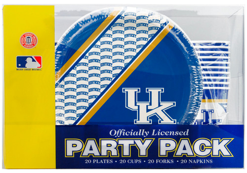 Kentucky Wildcats Party Pack 80 Piece