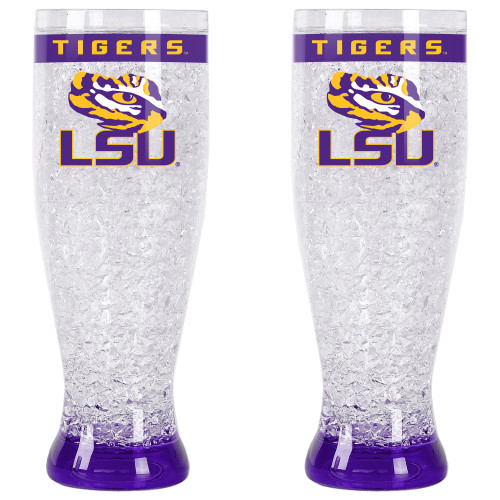 LSU Tigers Crystal Pilsner Glass