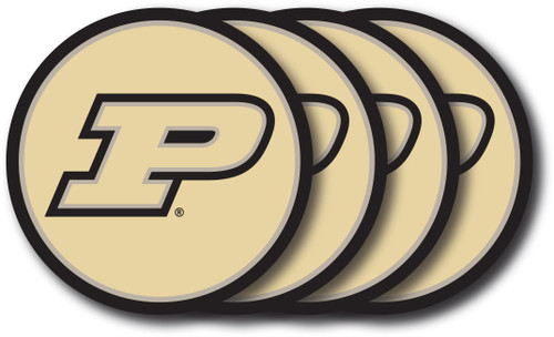 Purdue Boilermakers Coaster Set - 4 Pack