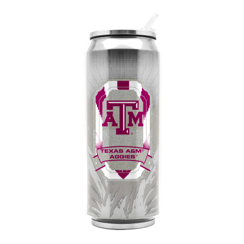 Texas A&M Aggies Stainless Steel Thermo Can - 16.9 ounces