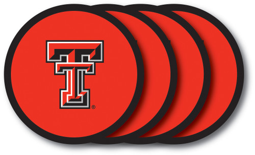 Texas Tech Red Raiders Coaster Set 4-Pk.