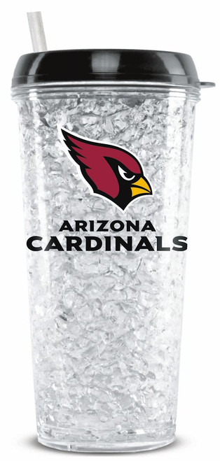 Arizona Cardinals Crystal Freezer Tumbler