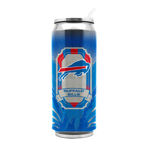 Buffalo Bills Stainless Steel Thermo Can - 16.9 ounces