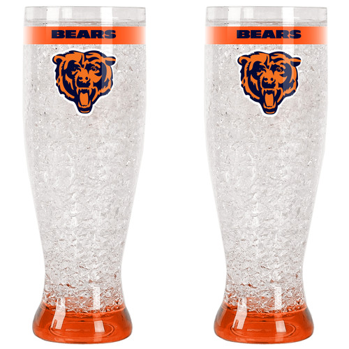 Chicago Bears Pilsner Crystal Freezer Style