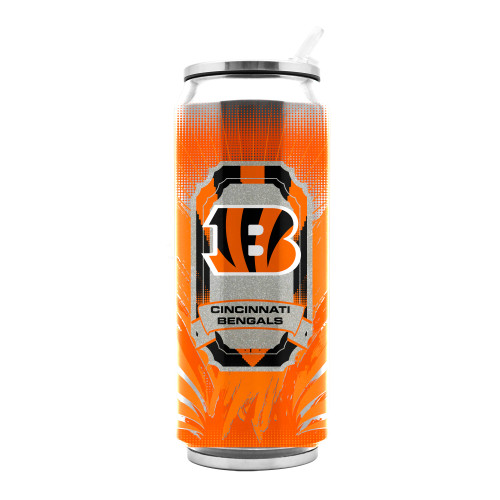 Cincinnati Bengals Stainless Steel Thermo Can - 16.9 ounces