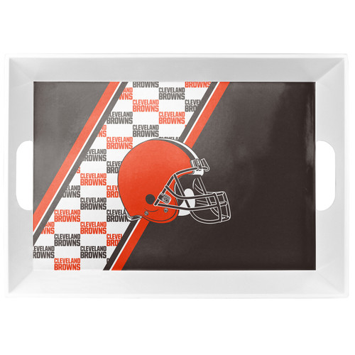 Cleveland Browns Melamine Serving Tray 18X12X3