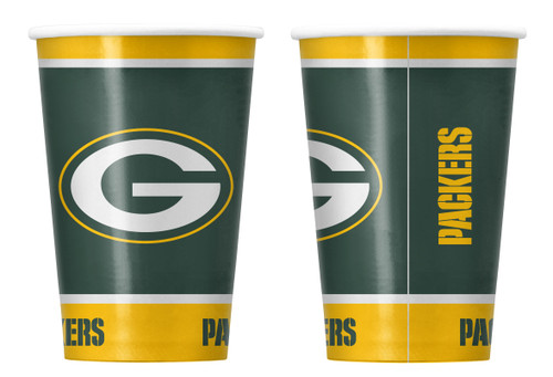 Green Bay Packers Disposable Paper Cups