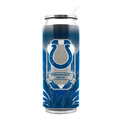 Indianapolis Colts Stainless Steel Thermo Can - 16.9 ounces