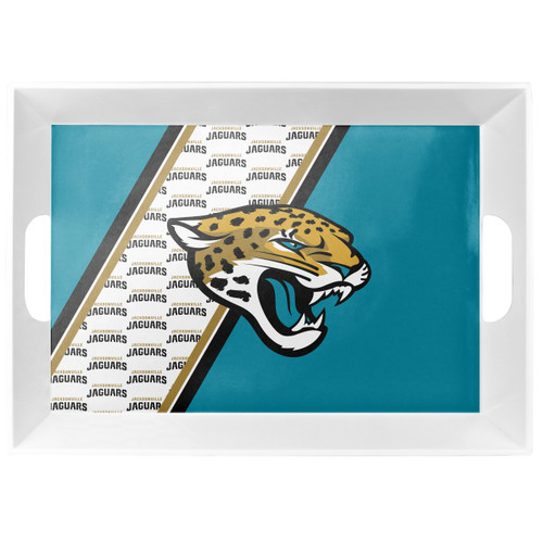 Jacksonville Jaguars Melamine Serving Tray 18X12X3