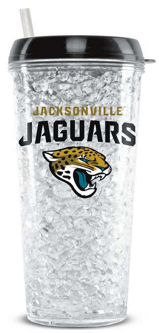 Jacksonville Jaguars Crystal Freezer Tumbler