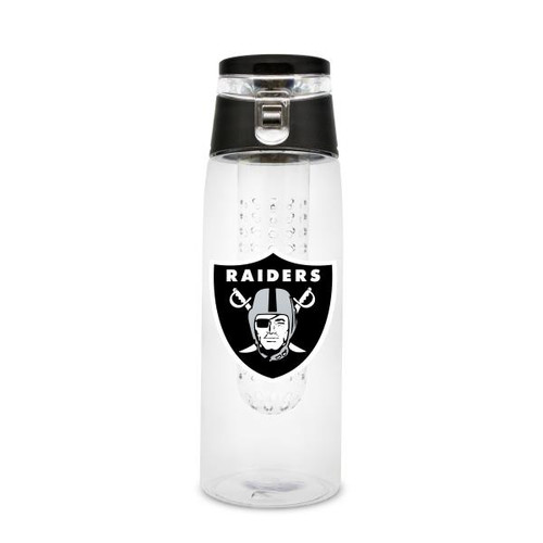 Las Vegas Raiders Sport Bottle 24oz Plastic Infuser Style