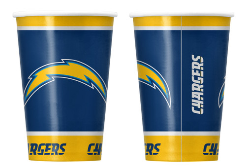 Los Angeles Chargers Disposable Paper Cups