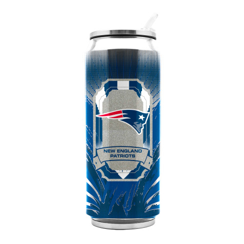 New England Patriots Stainless Steel Thermo Can - 16.9 ounces